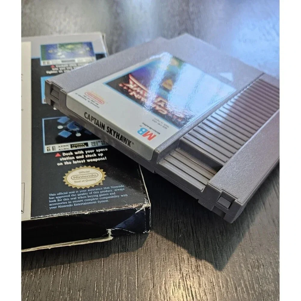 Captain Skyhawk (Nintendo NES, 1989) box but no manual